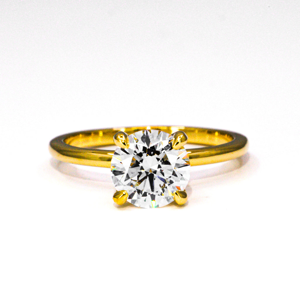 Timeless Royal Gold Solitaire
