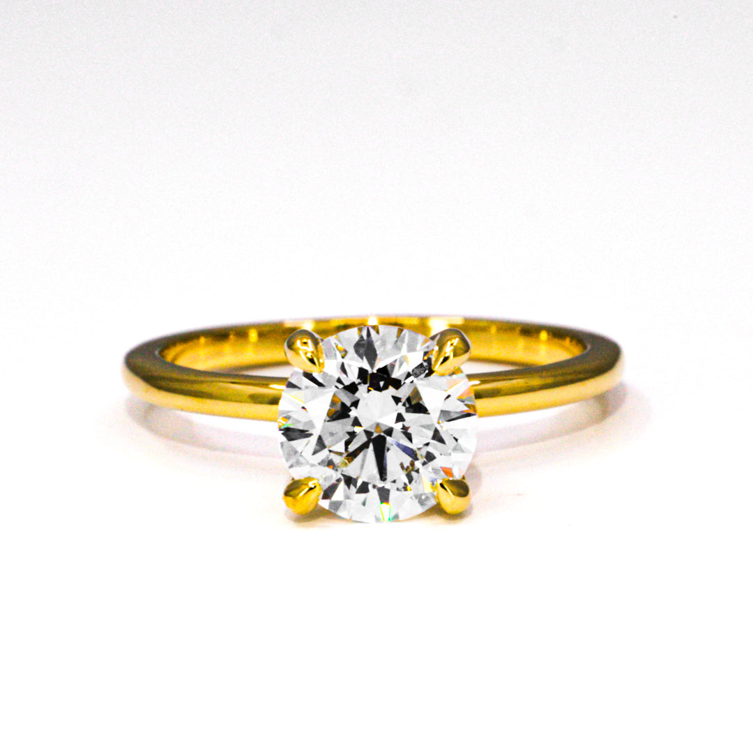 Timeless Royal Gold Solitaire