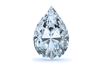 1.5 Carat Pear Shape Lab Grown Diamond