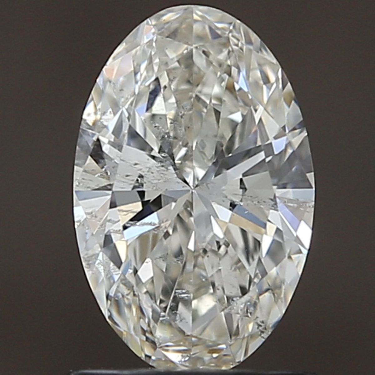 1 Carat Oval Shape Lab Grown Diamond