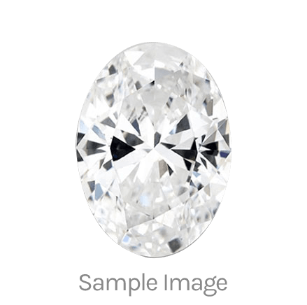 1.42 Carat Oval Shape Lab Grown Diamond