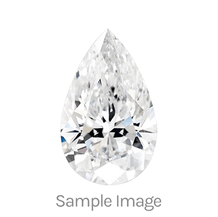 1 Carat Pear Shape Lab Grown Diamond