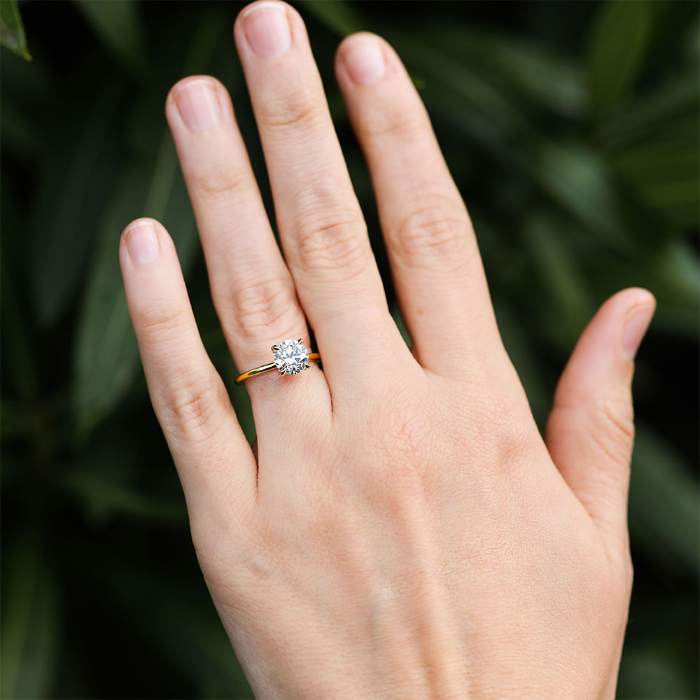 Timeless Royal Gold Solitaire